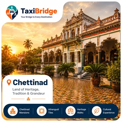 Chettinad taxi destination